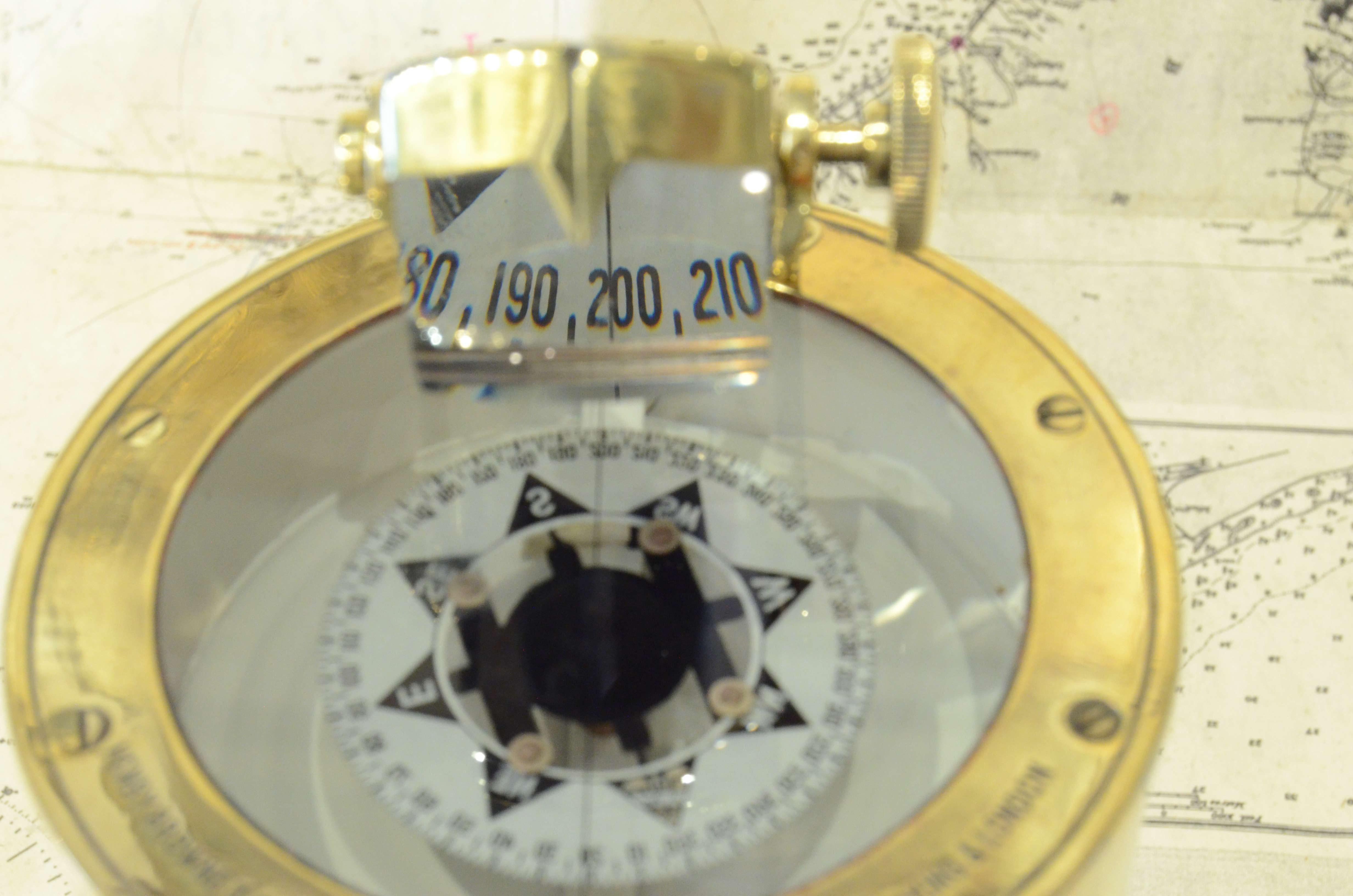 Magnetic Hand Bearing Compass Henry Browne & Son Ltd Sestrel London 1900s 9