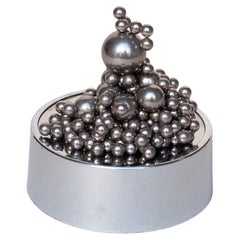 Magnetic Kinetic Sculpture – Desk Toy, France 1970s