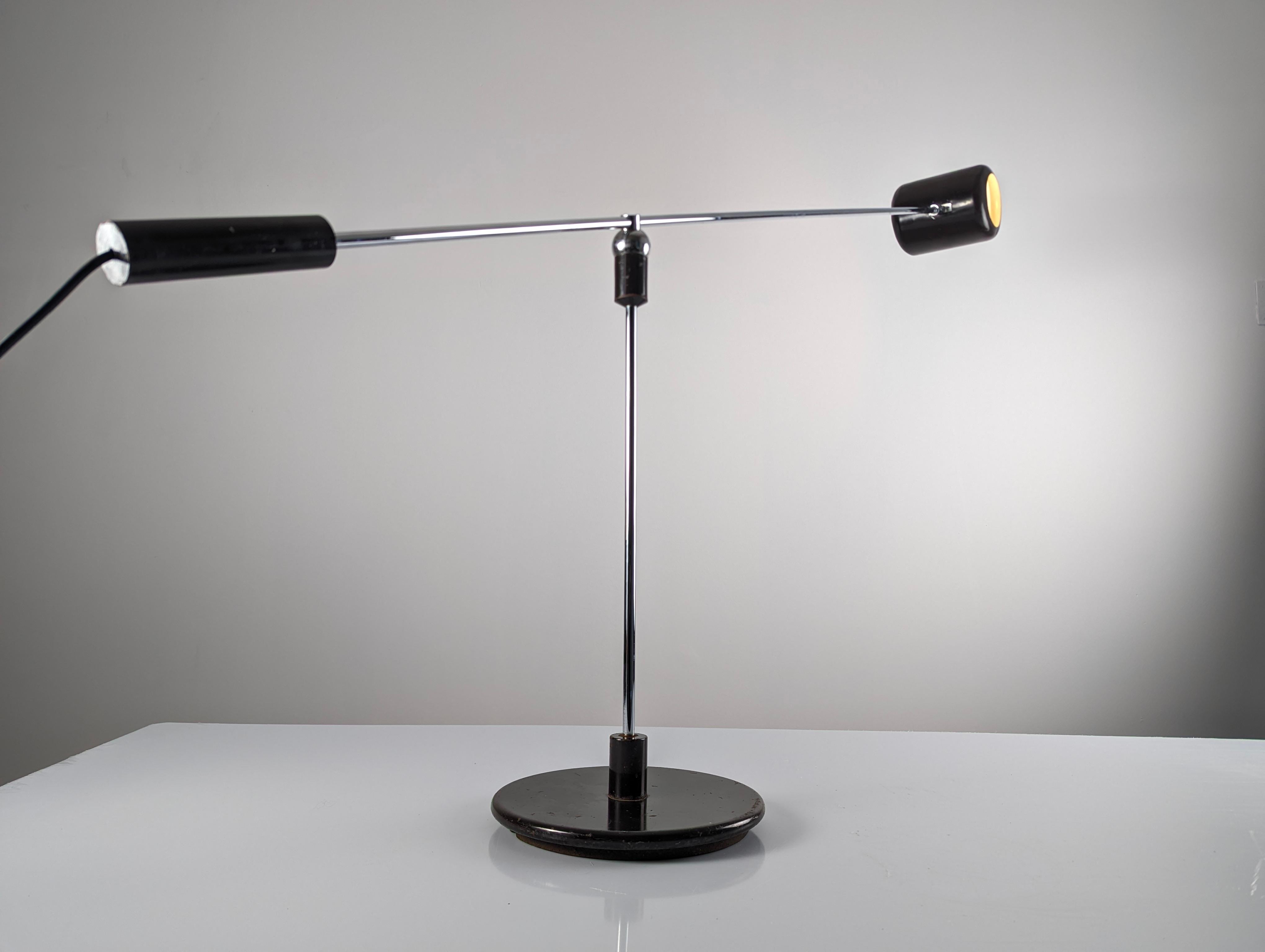 Lampada da terra Magneto di Gilbert Watrous / H. Fillekes 1950s in vendita 5