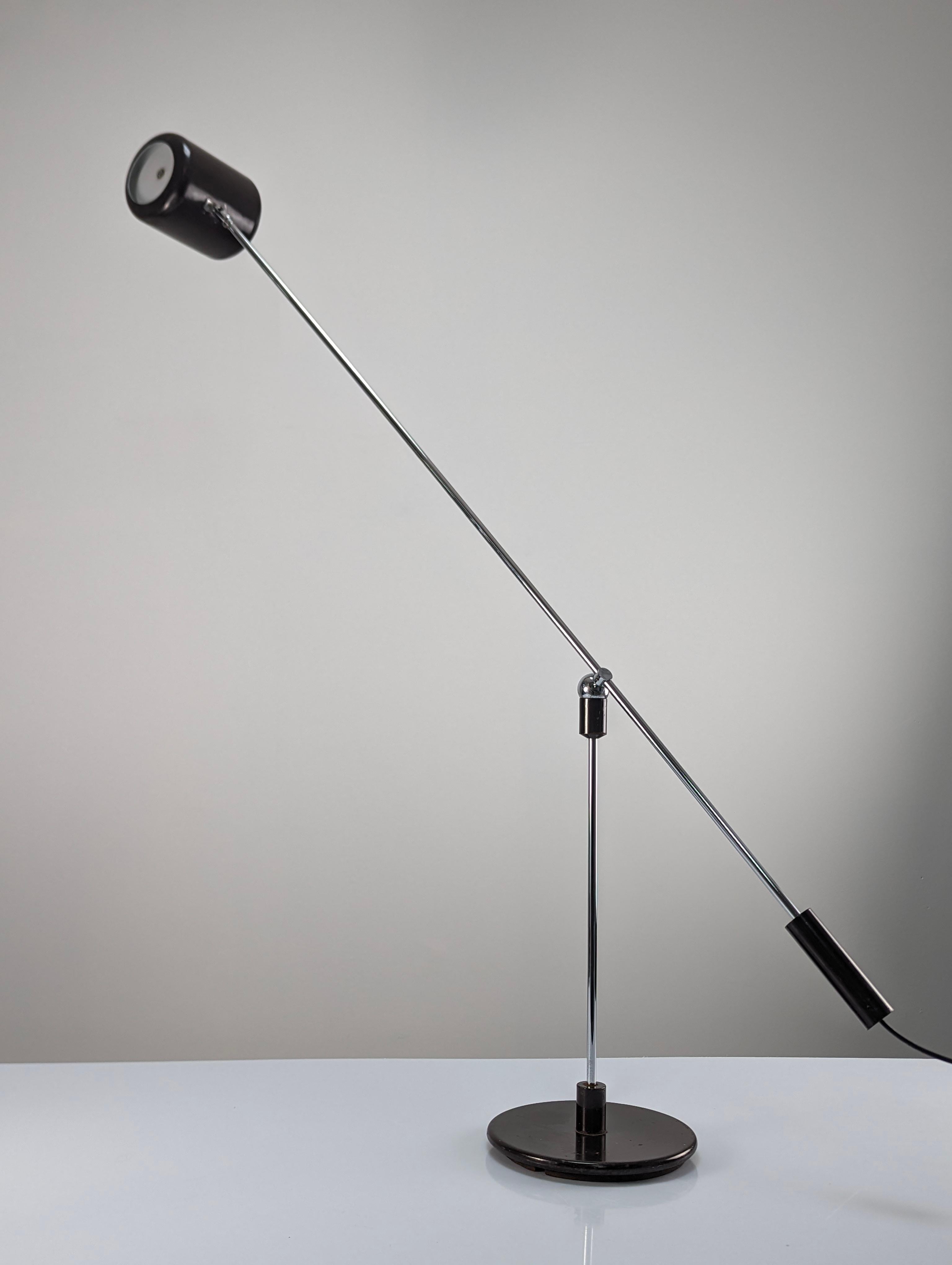 Lampada da terra Magneto di Gilbert Watrous / H. Fillekes 1950s in vendita 10