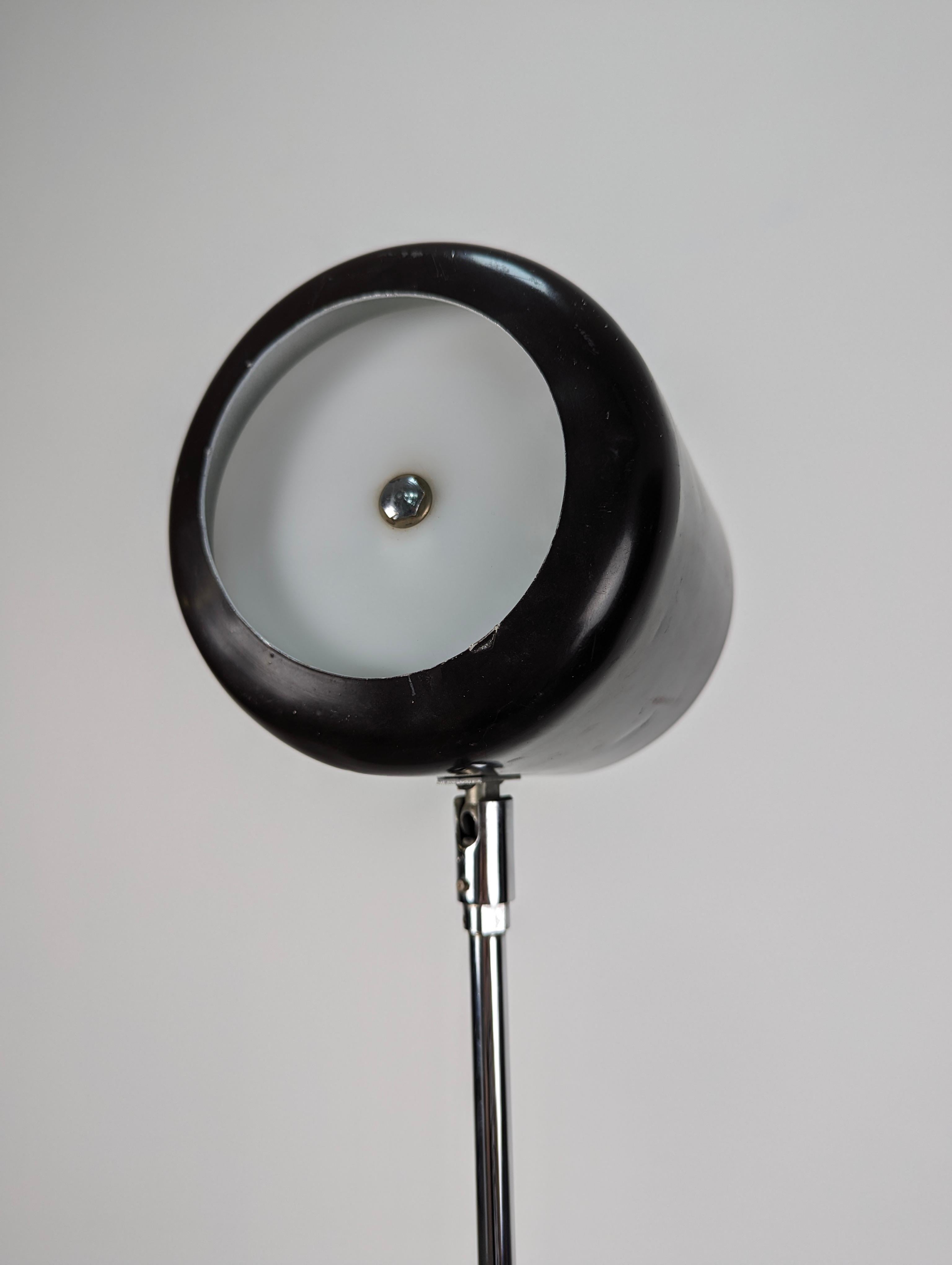 Lampada da terra Magneto di Gilbert Watrous / H. Fillekes 1950s in vendita 12