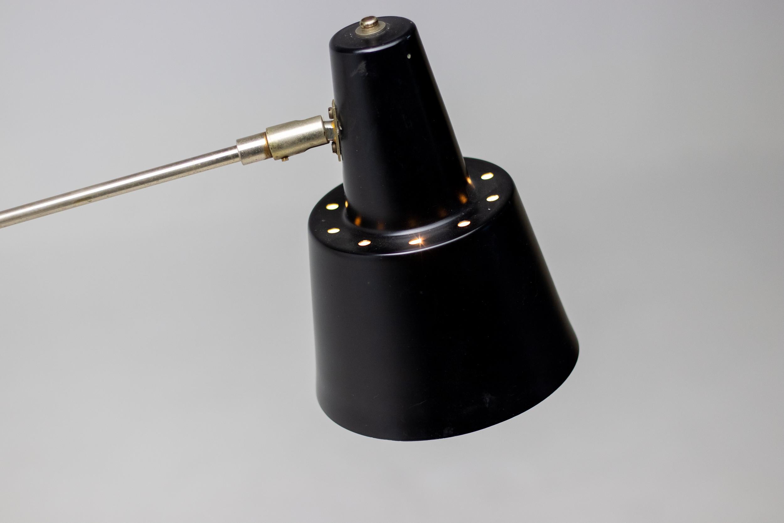Olandese Lampada da terra Magneto di H. Fillekes per Artifort, 1956 in vendita