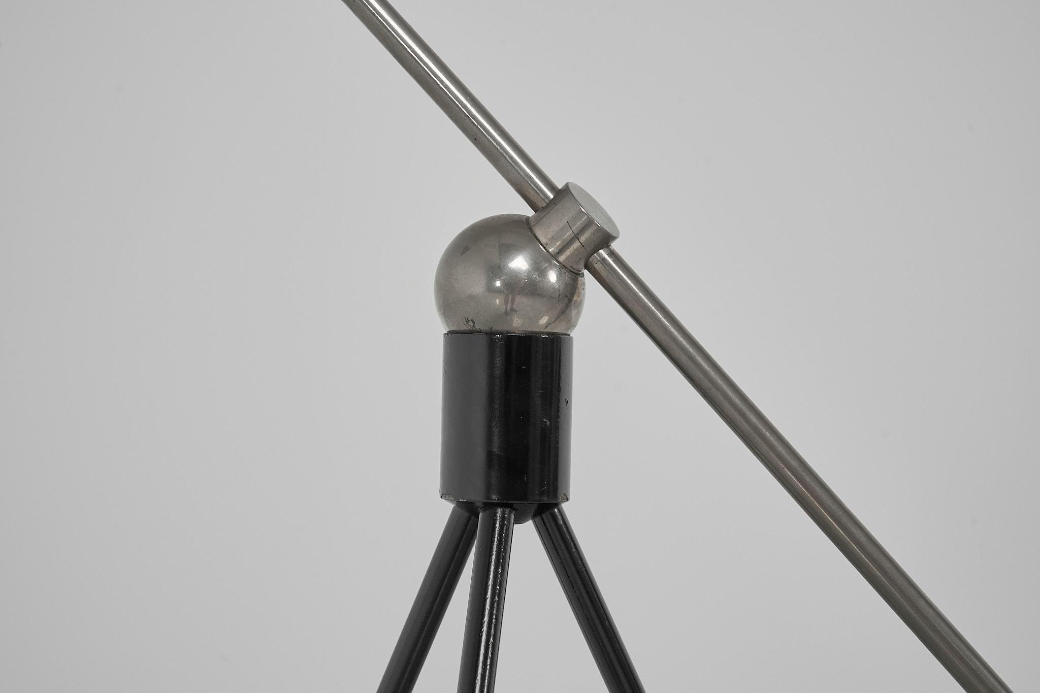 Dutch Magneto Floor Lamp H Fillekes for Artiforte 1954