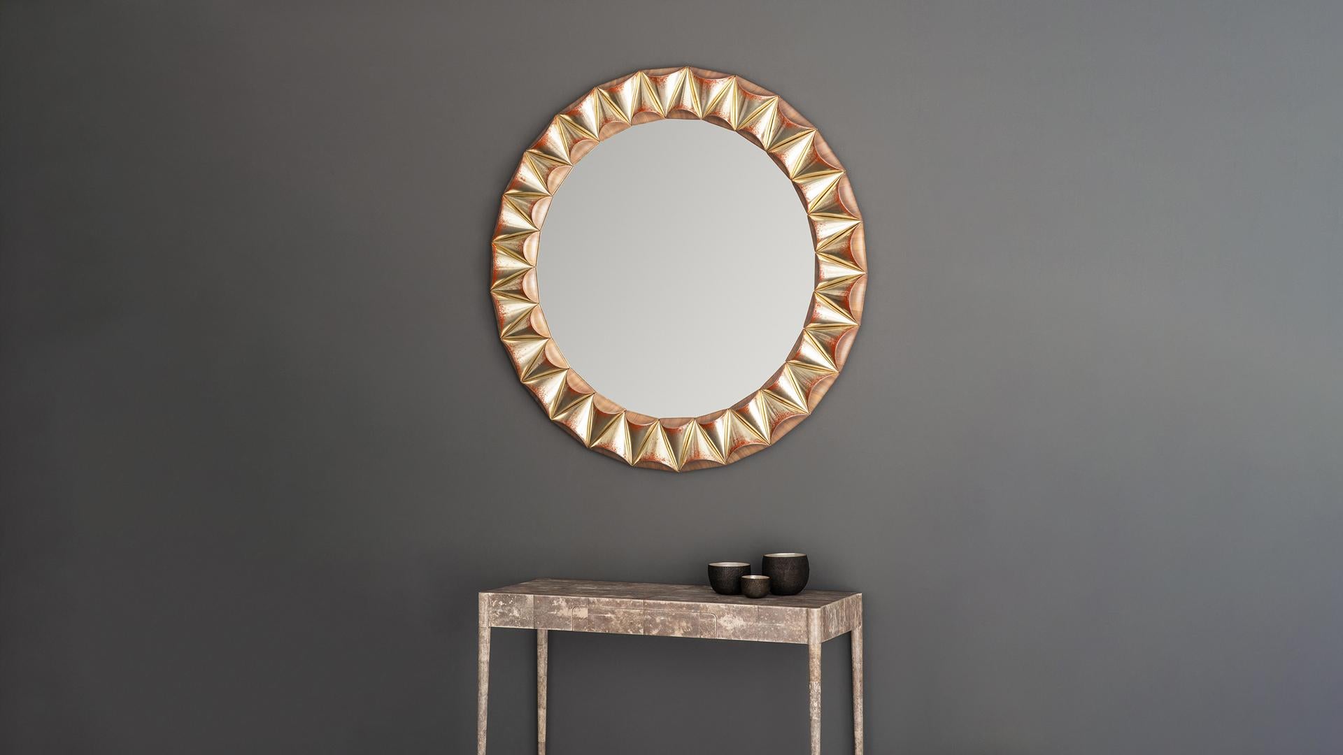 Hand-Crafted Magnificat Mirror Alexander Lamont