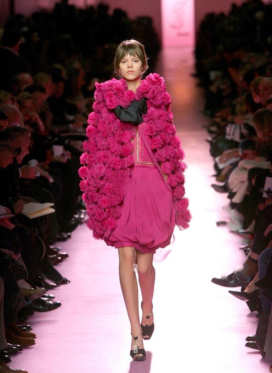 Magnificent Silk Yves Saint Laurent Wrap Stole Jacket Cape 2006 4
