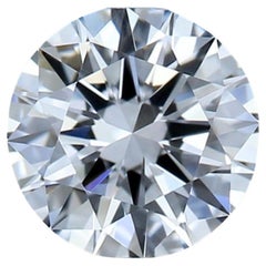 Magnificent 0.51ct Triple Excellent Ideal Cut Round-Shaped Diamond - IGI