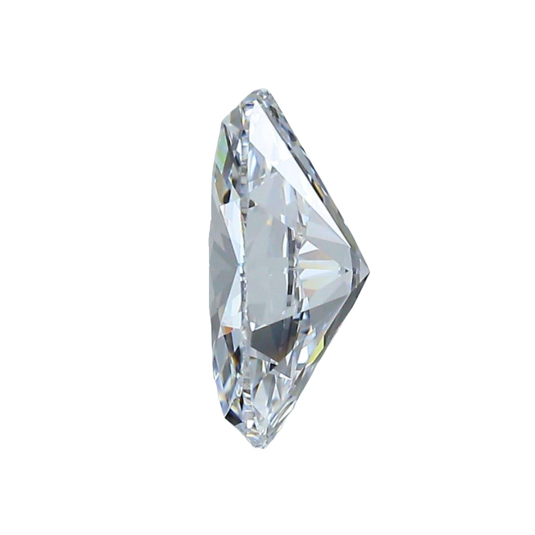 Prächtiger ovaler Diamant mit 0,72 Karat im Idealschliff - GIA-zertifiziert (Ovalschliff)