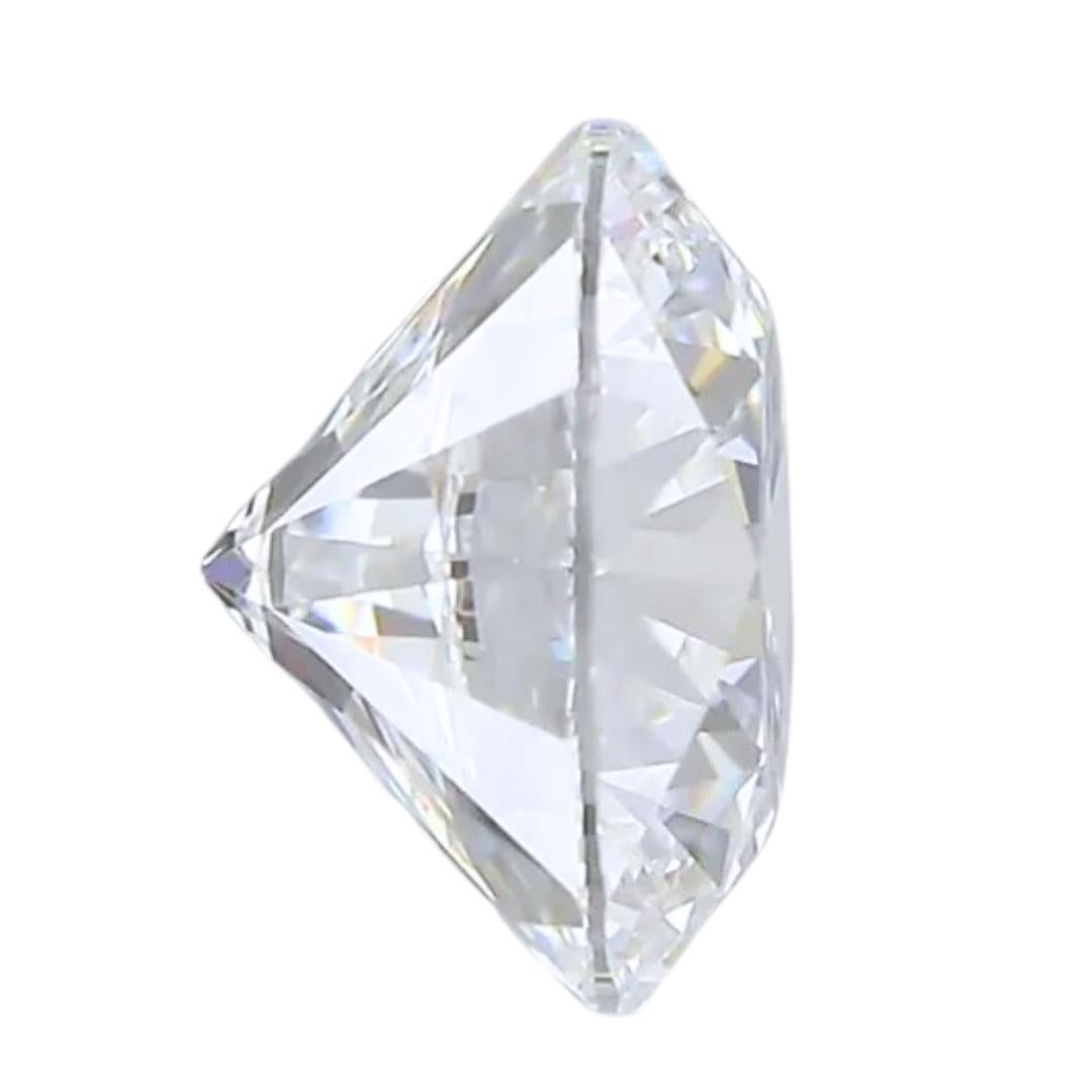 Round Cut Magnificent 0.72ct Triple Excellent Ideal Cut Diamond - GIA Certified For Sale