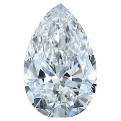 Magnífico diamante natural de talla ideal de 0.80 ct - Certificado GIA