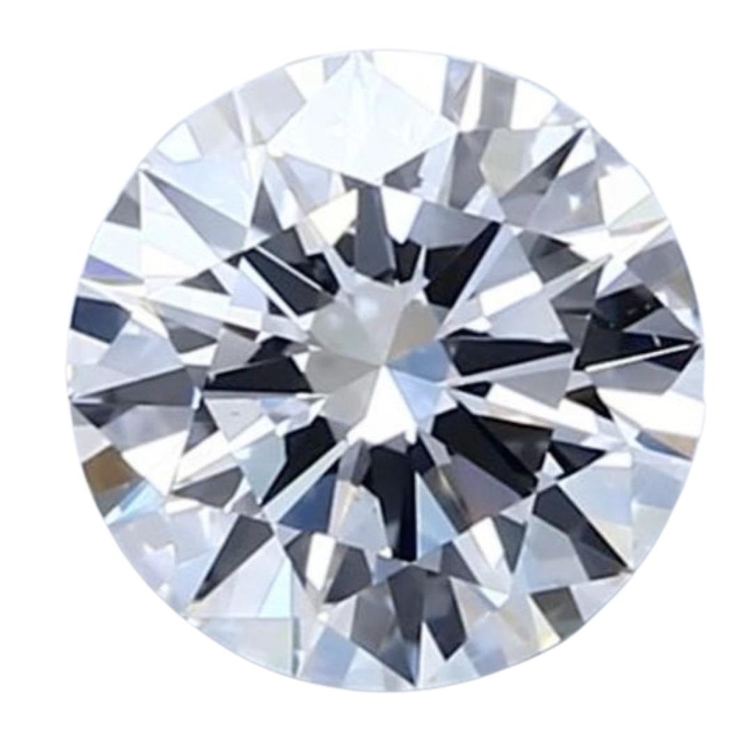 Magnifique diamant naturel taille idéale de 1 pce/2,16ct - certifié IGI en vente 4