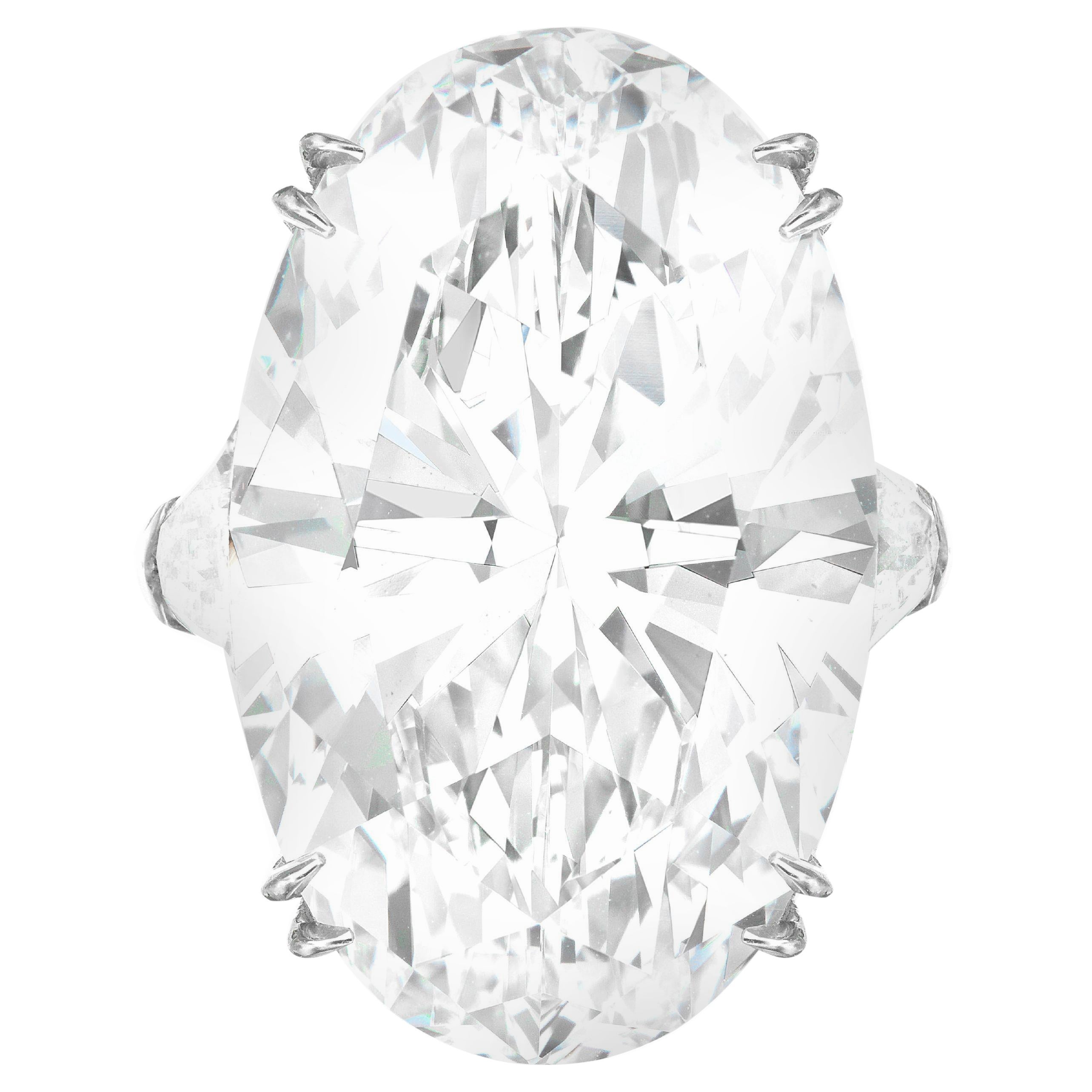 Prächtiger 12-Karat-Diamantenring - GIA zertifiziert, Investment Grade