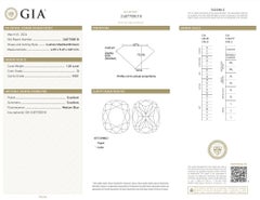 Magnificent 1.20 ct Ideal Cut Cushion Diamond - GIA Certified