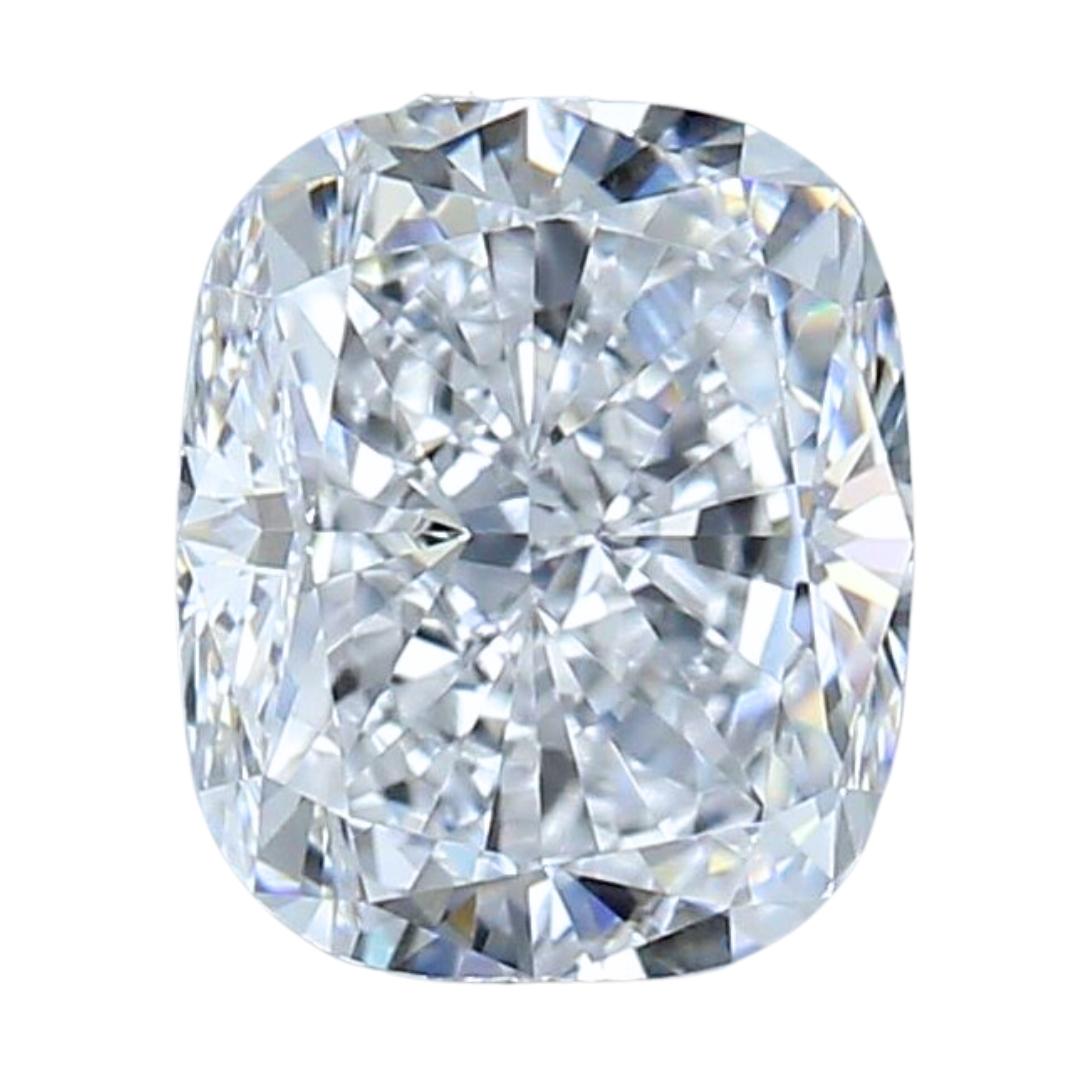 Magnifique diamant coussin taille idéale de 1,20 carat, certifié GIA en vente 2