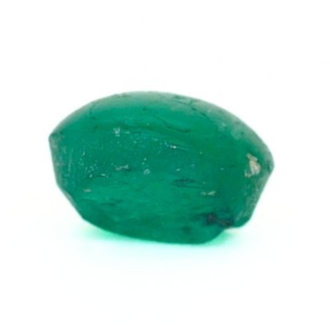 Magnificent 1.34ct Emerald Gemstone - GIA Certified For Sale 1