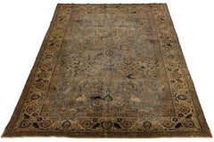 Magnificent 13x20 Antique Persian Tabriz "Tree of Life" Oversized Palace Rug