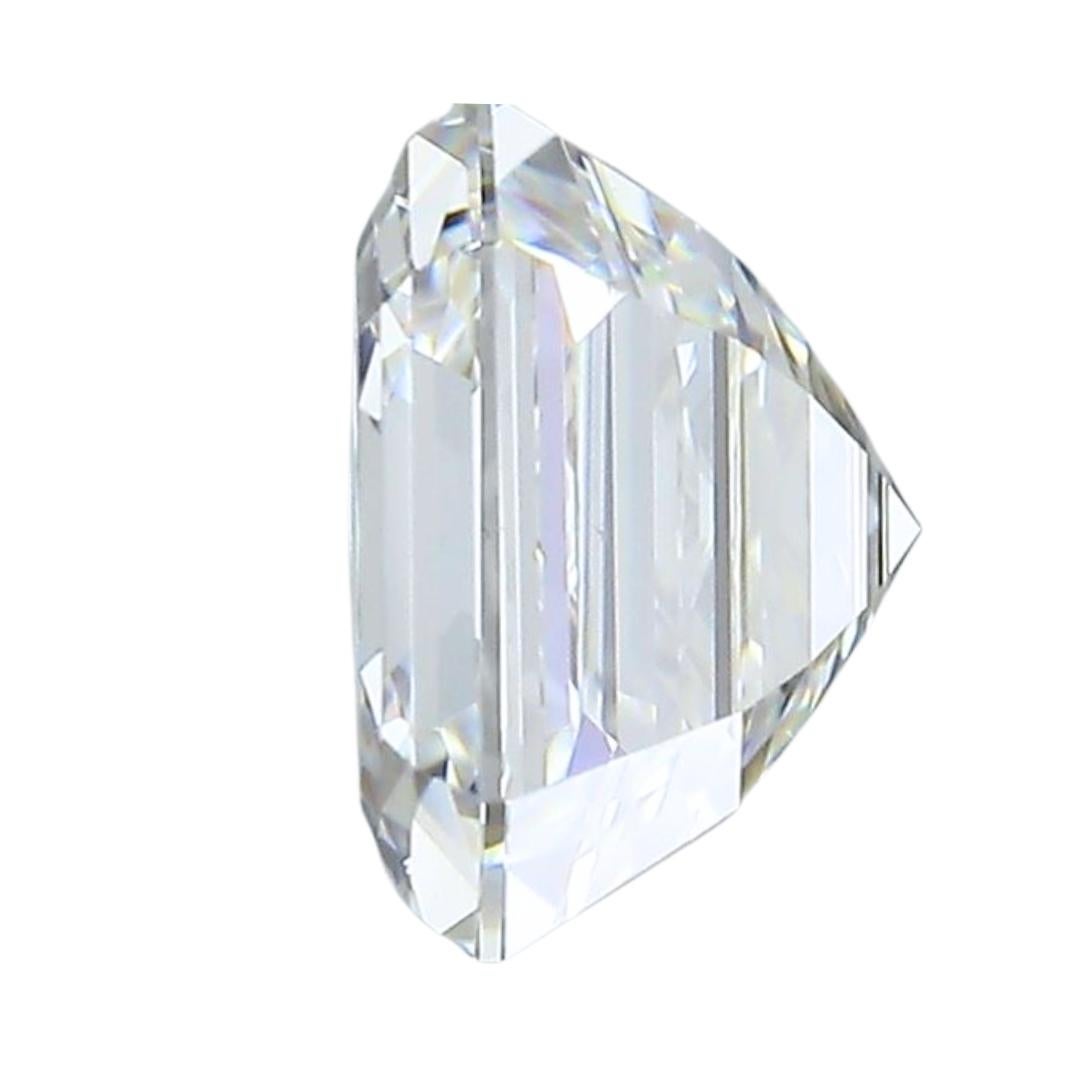 Prächtiger quadratischer Diamant mit 1,51ct Idealschliff - GIA zertifiziert (Carréeschliff) im Angebot