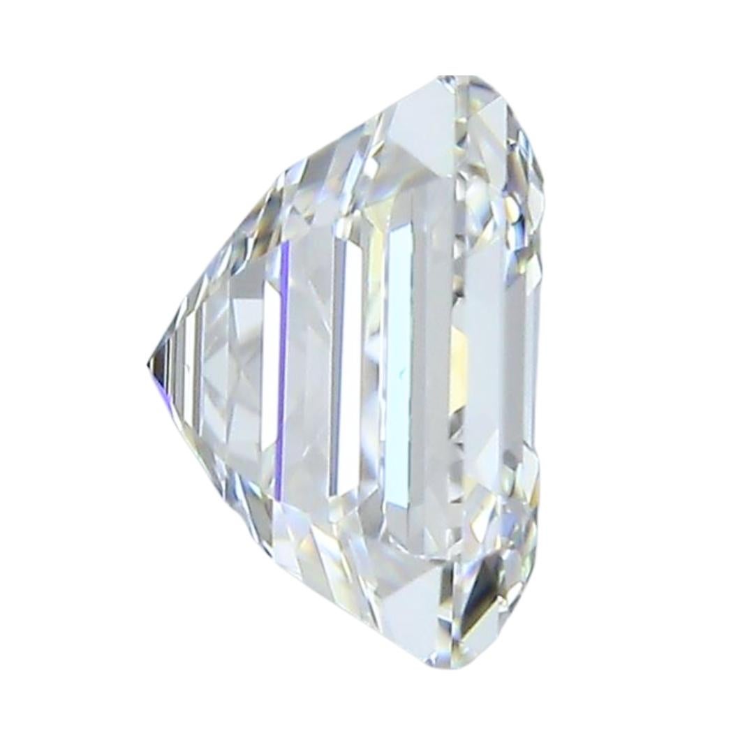 Square Cut Magnificent 1.51ct Ideal Cut Square Diamond - GIA Certified For Sale