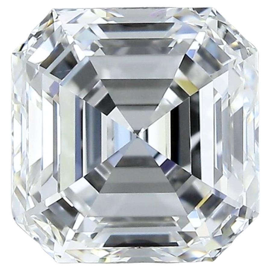 Magnifique diamant carré taille idéale de 1,51ct - certifié GIA