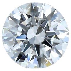 Magnificent 1.51ct Triple Excellent Ideal Cut Round Diamond - GIA Certified