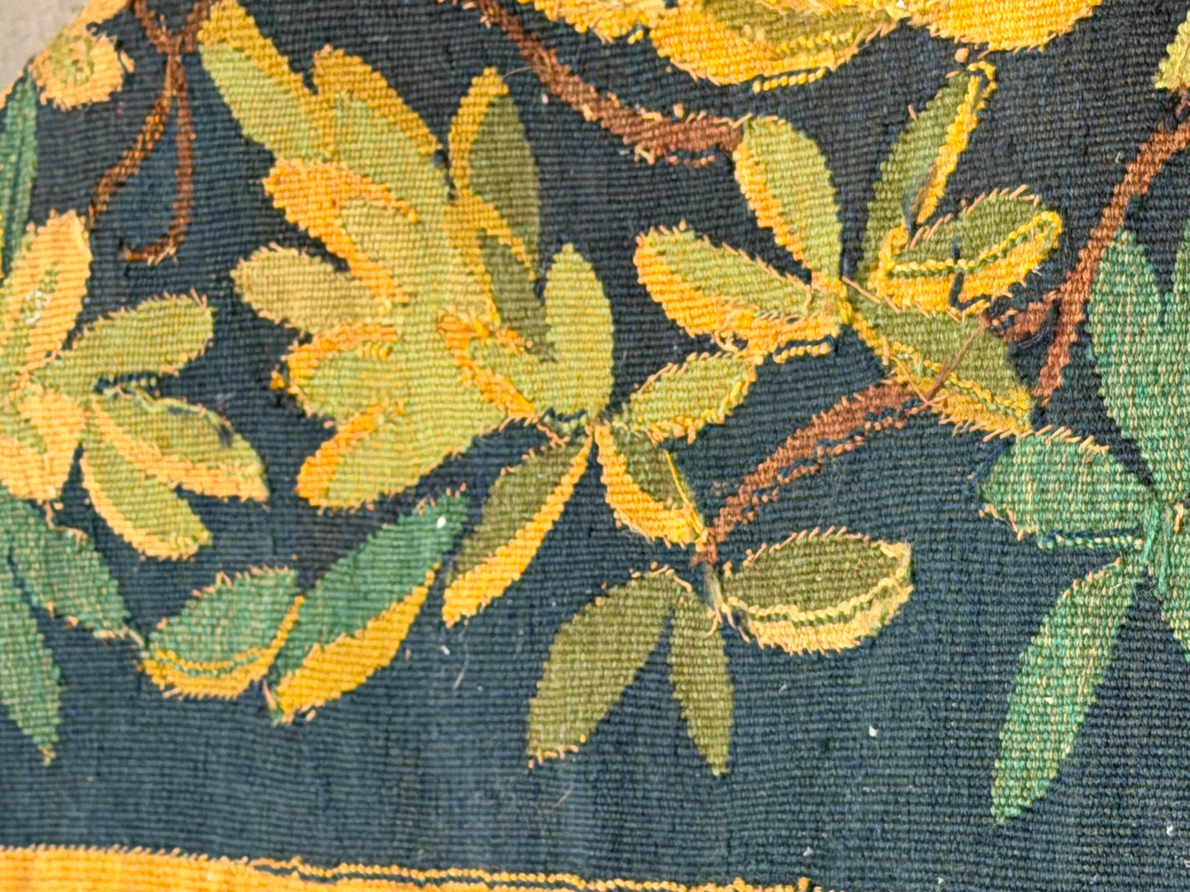 Magnificent 17th-Century Gobelin Tapestry – “Landscape with Peacocks” For Sale 6