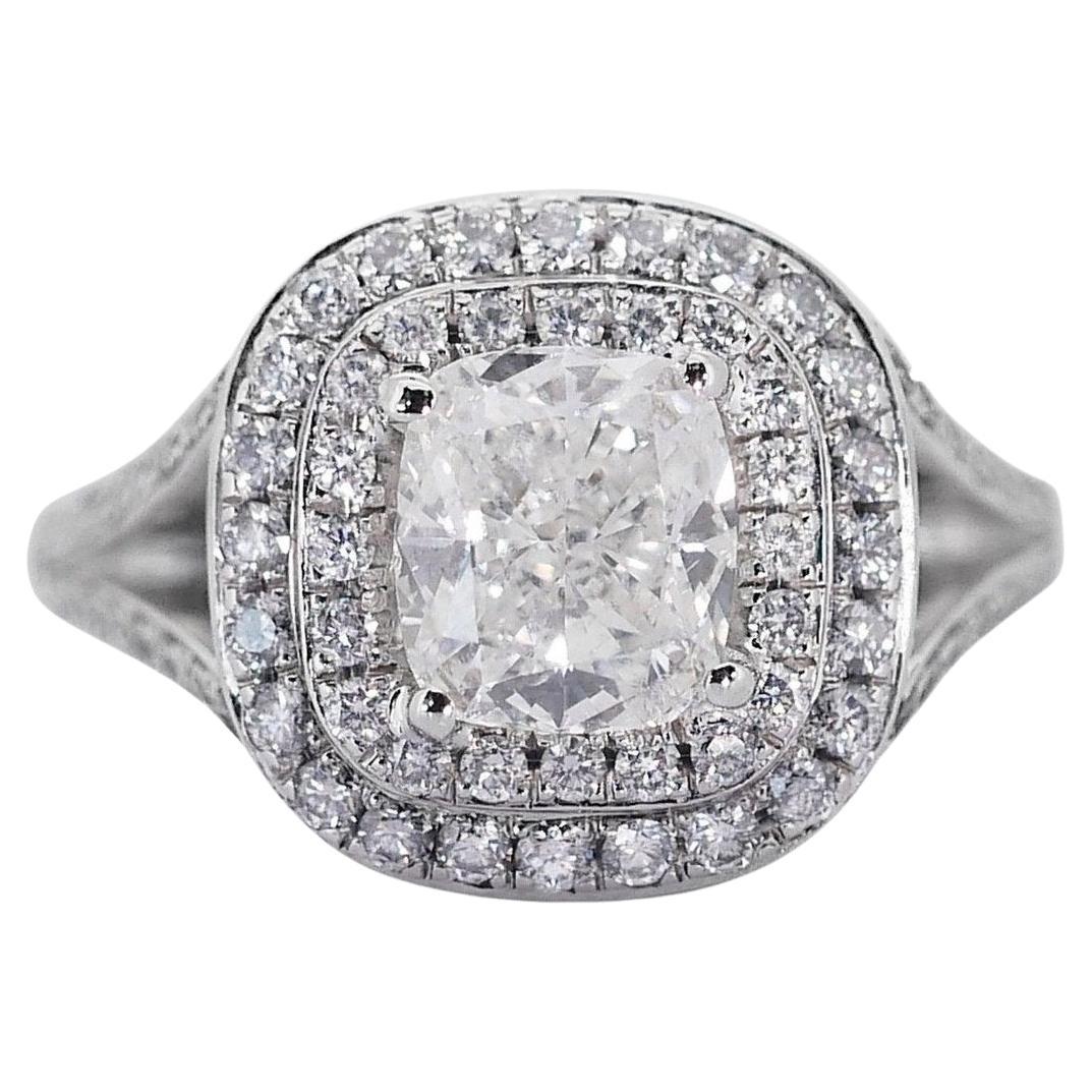 Ciondolo Iniziale O 10kt Oro Giallo Con Diamanti 0.63 Ct - Ciondolo Lettera Bolla, Regalo Unisex
