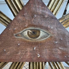 Magnificent 18th Century Baroque Church Sunburst "Glory" – The Eye of Providence
