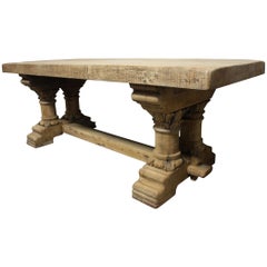 Antique Magnificent 18th Century, French Monastery Table