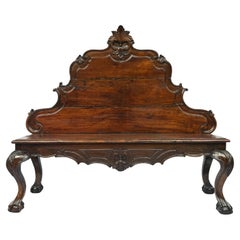 Magnificent 18th Century Spanish Colonial Bench