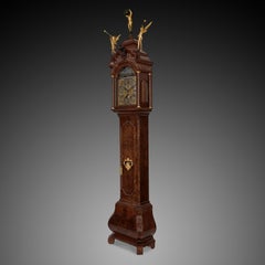 Magnificent 18th Century Striking Dutch Amsterdam Longcase Clock
