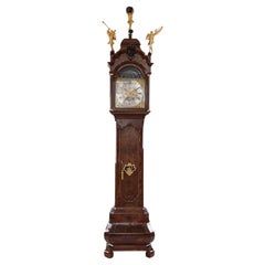 Magnificent 18th Century Striking Dutch Amsterdam Longcase Clock