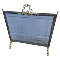 Magnificent 19th Century French Fireplace Screen
