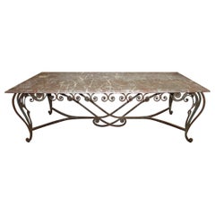 Used Magnificent 19th Century French Iron Table