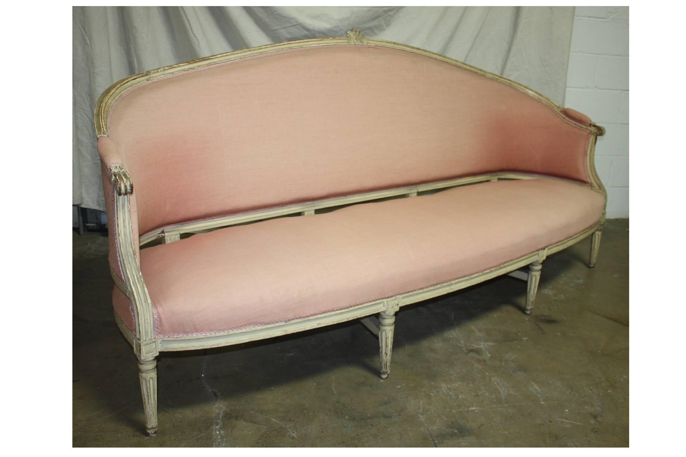Magnificent 19th century French sofa 
