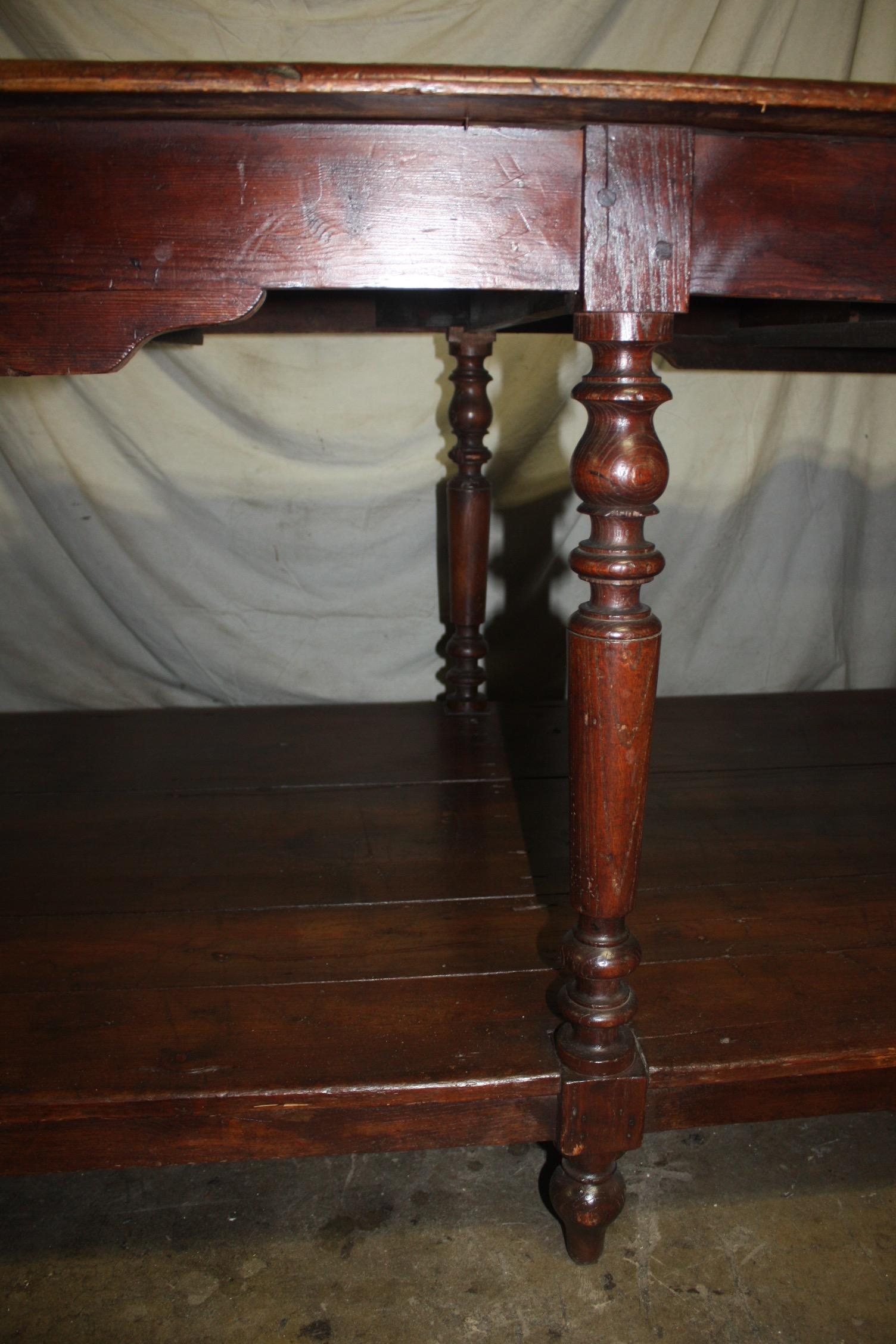 Magnificent 19th Century French Table 'Drapier' 7