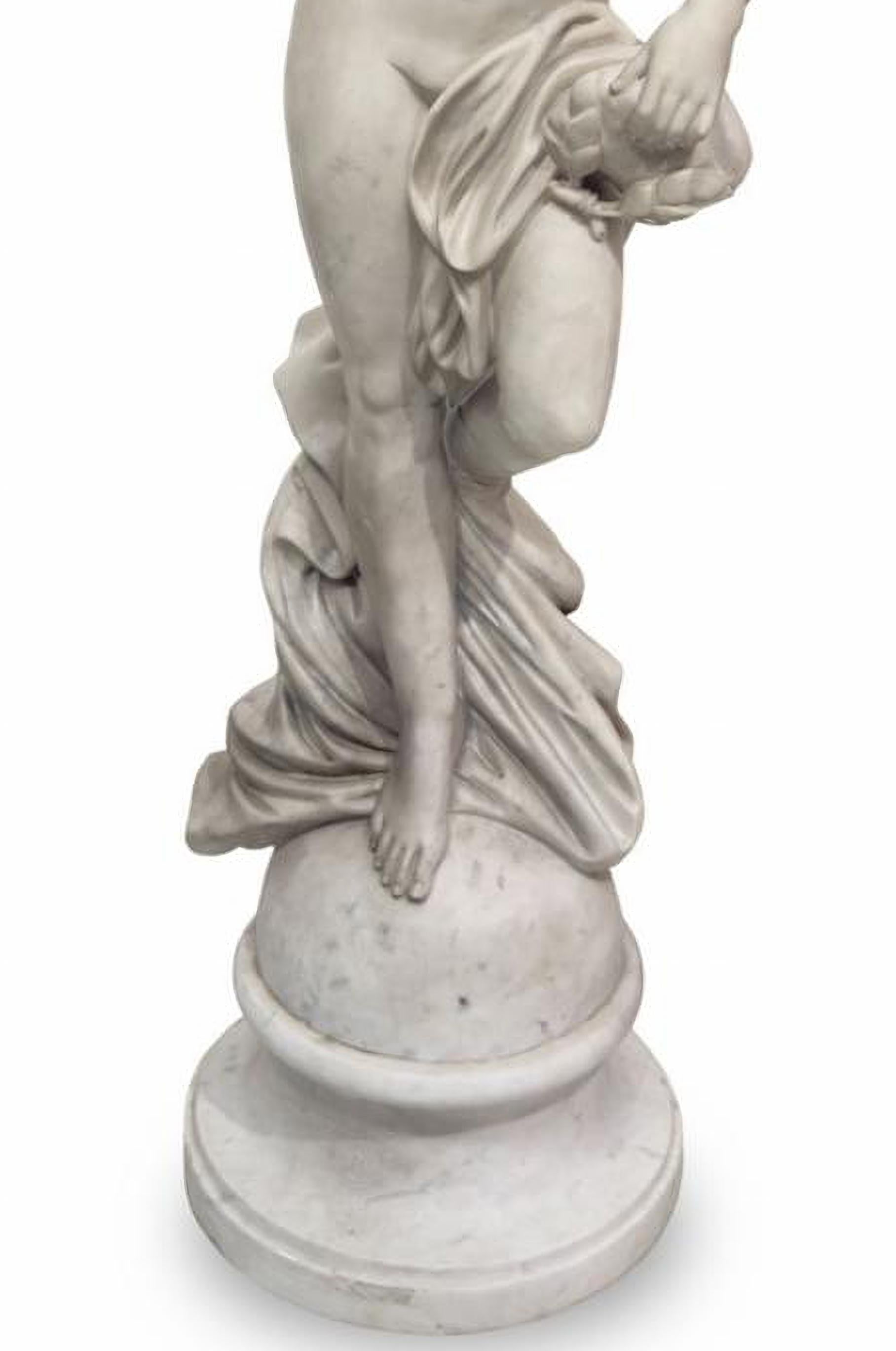 Barocco Magnifica scultura italiana del XIX secolo 