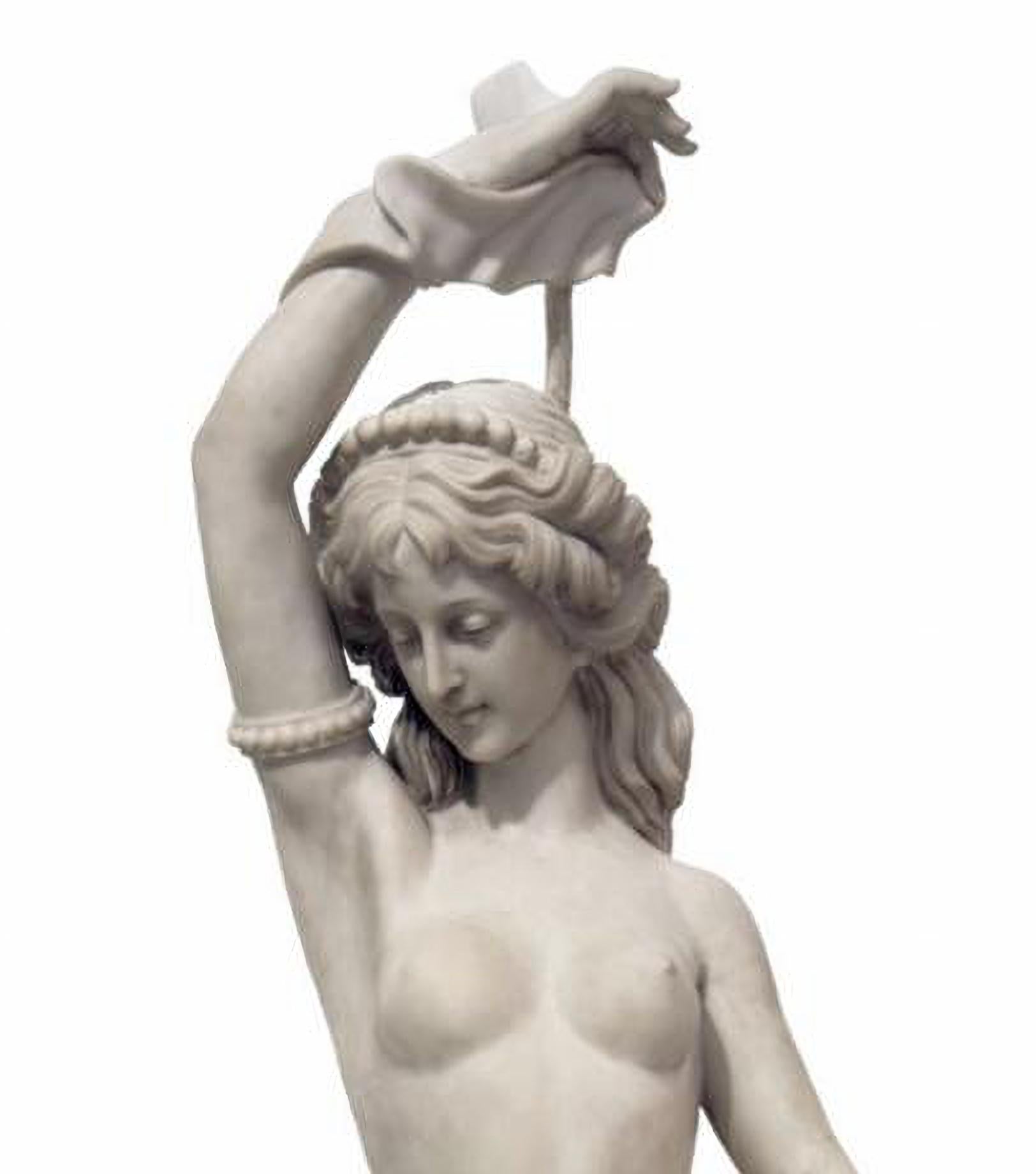 Italiano Magnifica scultura italiana del XIX secolo 