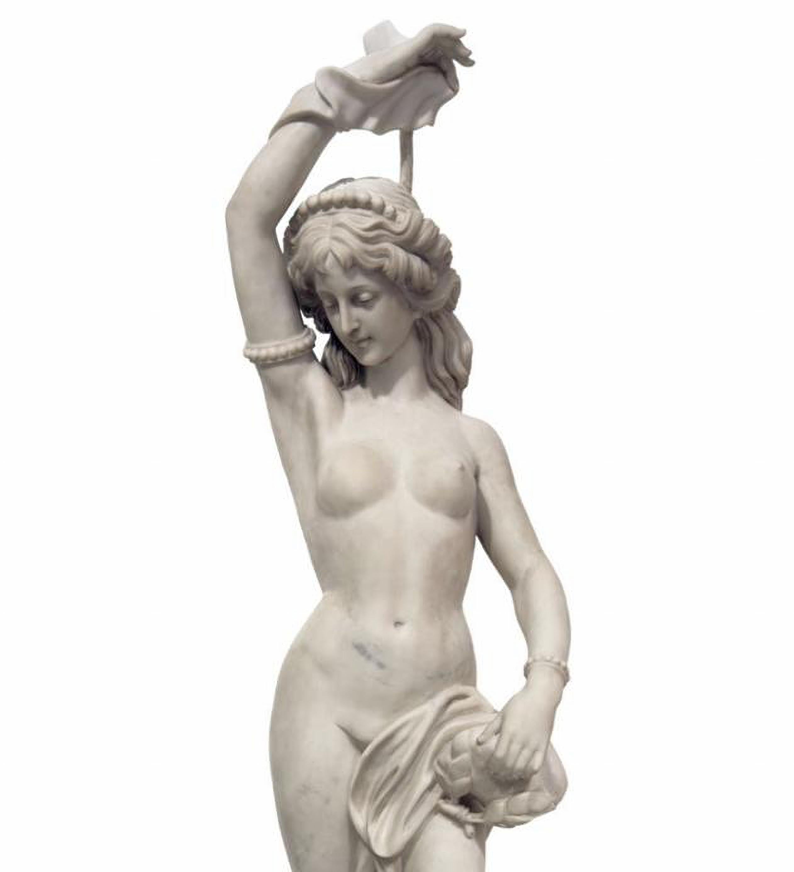 Fatto a mano Magnifica scultura italiana del XIX secolo 