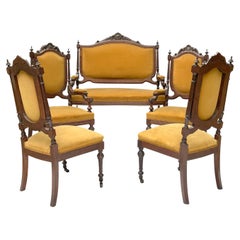 Magnificent 19th Century Victorian Parlor Set