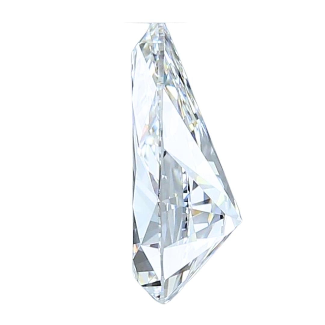 Taille poire Magnifique diamant naturel taille idéale 1 pièce/1,32 ct - certifié GIA en vente