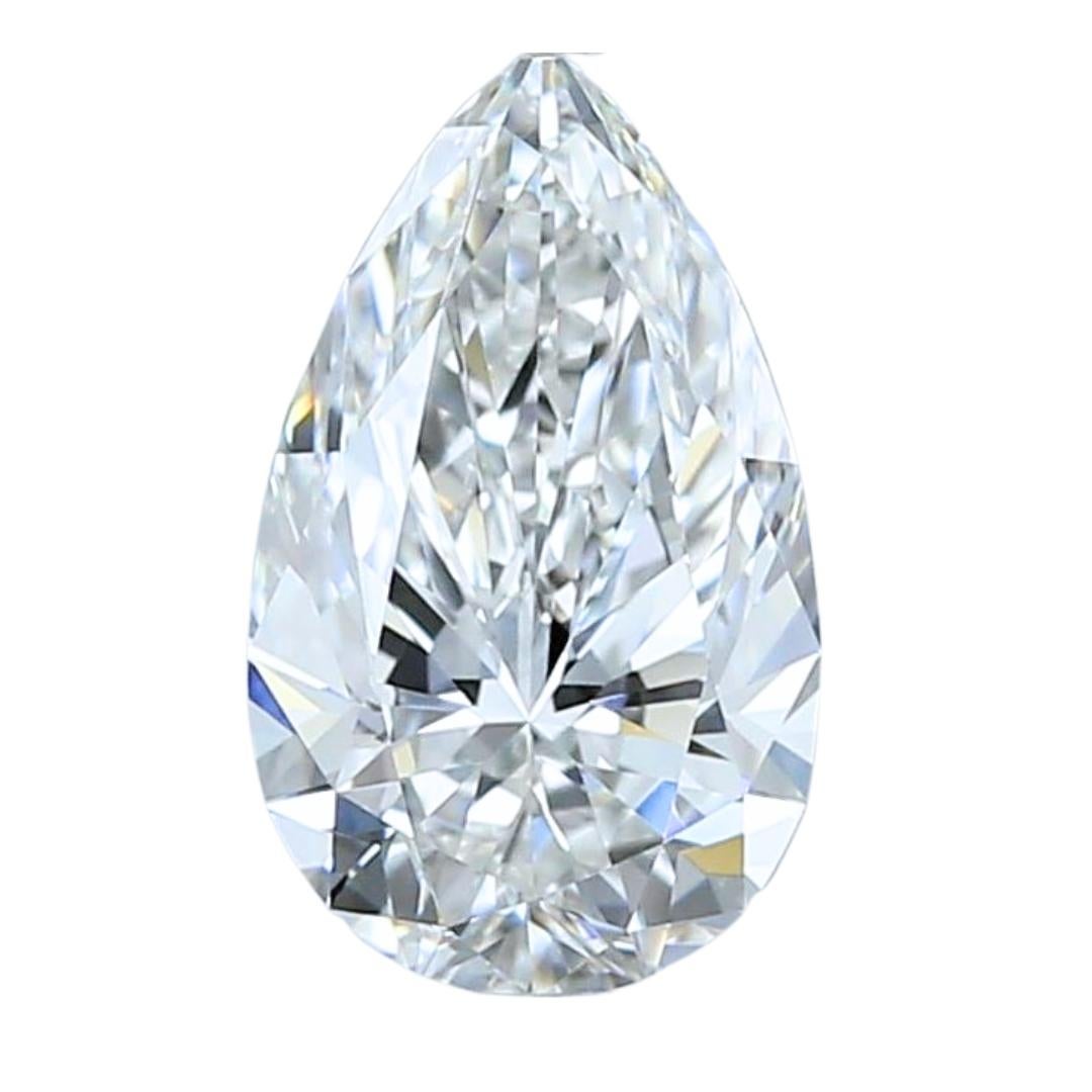 Magnifique diamant naturel taille idéale 1 pièce/1,32 ct - certifié GIA en vente 2