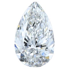 Magnifique diamant naturel taille idéale 1 pièce/1,32 ct - certifié GIA
