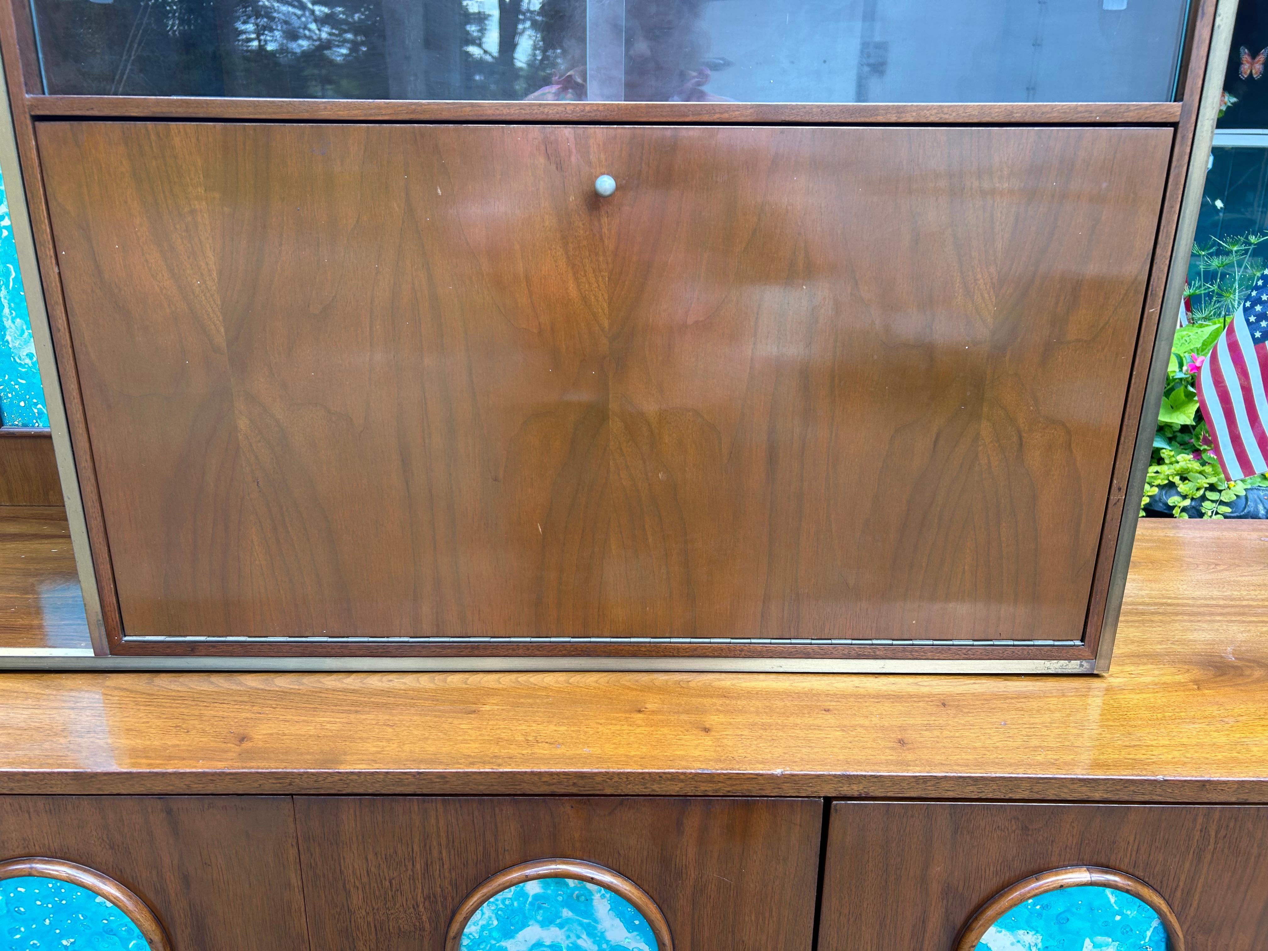Magnifique meuble bar stéréo de 2 pièces en vente 5