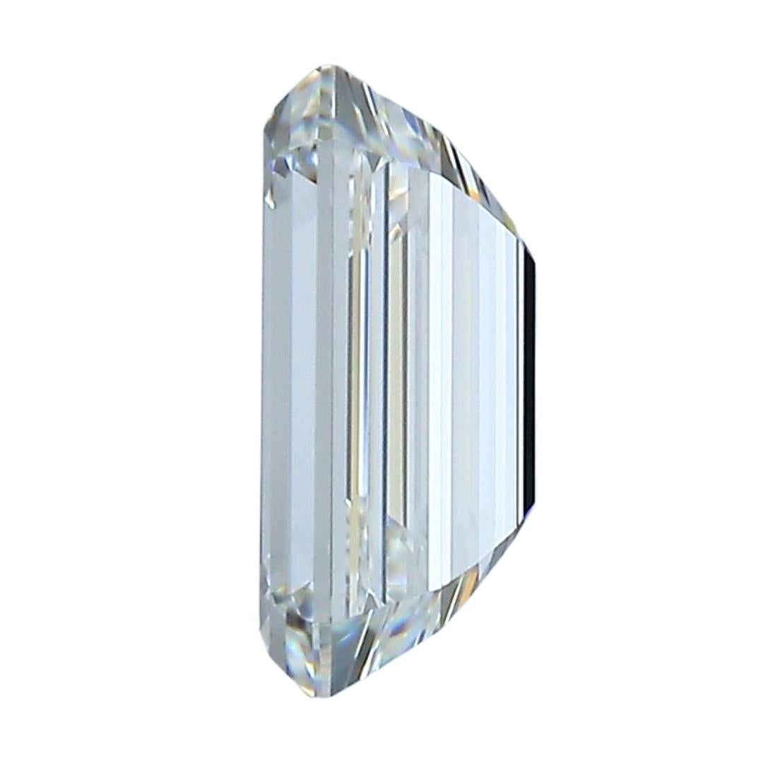 Magnífico diamante talla esmeralda ideal de 2,00 ct - Certificado GIA en Nuevo estado para la venta en רמת גן, IL