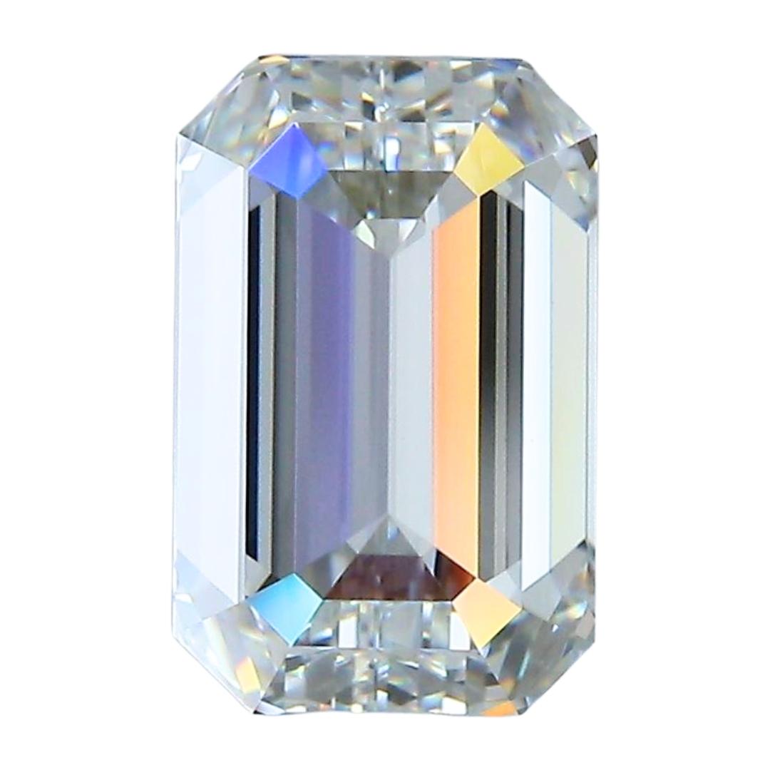 Magnificent 2.00ct Ideal Cut Emerald-Cut Diamond - GIA Certified In New Condition For Sale In רמת גן, IL