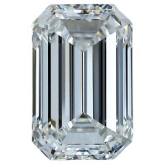 Magnífico diamante talla esmeralda ideal de 2,00 ct - Certificado GIA