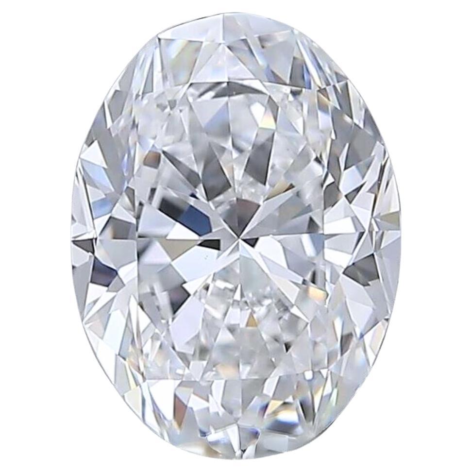 Magnífico diamante ovalado de talla ideal de 3,01 ct - Certificado GIA