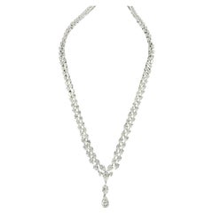 Prächtige 30CT GIA Diamant-Halskette