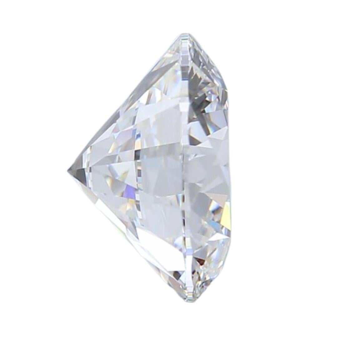 Magnificent 3.11ct Ideal Cut Round Diamond - GIA Certified In New Condition For Sale In רמת גן, IL
