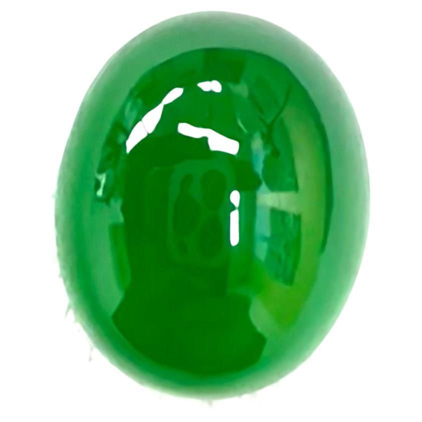 Magnifique pierre de jade de 35,67ct - Certifiée IGI en vente