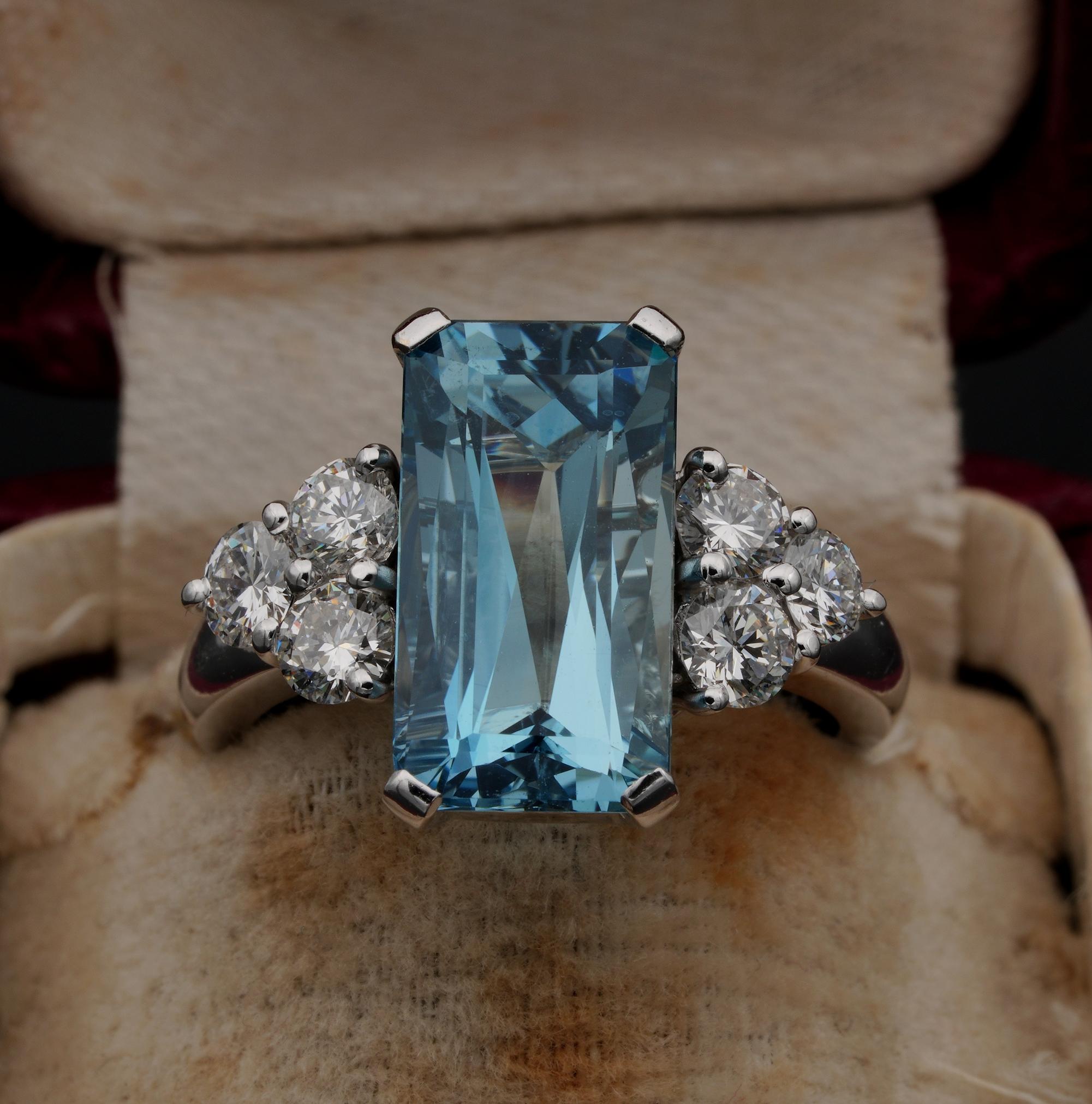 Sensual Aquamarine

Aquamarine is one of the preferred gemstones for engagements
In ancient lore, Aquamarine was believed to be the treasure of mermaids, and was used by sailors as a talisman of good luck, fearlessness and protection. It was also